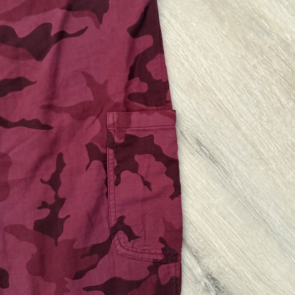 SUNDANCE Women’s Grandview Cotton Berry Camo Pants Size Small - Picture 13 of 16